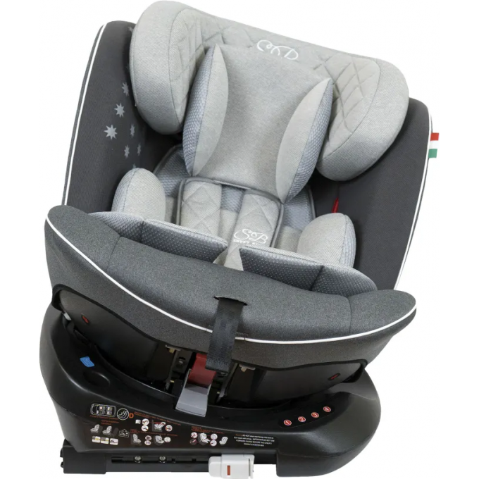 Автокресло поворотное группа 0123 (0-36) SWEET BABY SUBURBAN 360 ISOFIX Gray 426722 Автокресло поворотное группа 0123 (0-36) SWEET BABY SUBURBAN 360 ISOFIX Gray 426722