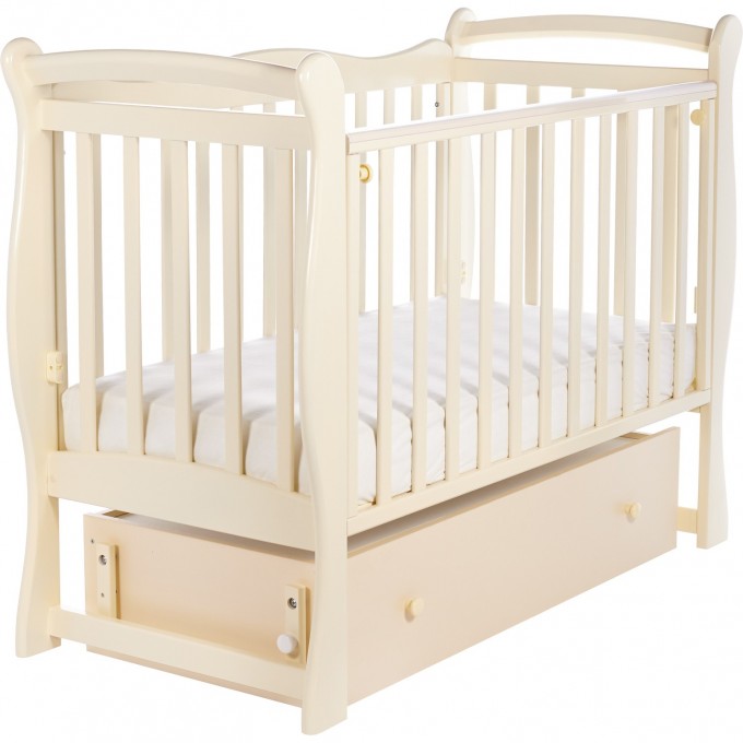 Детская кроватка SWEET BABY DOLCE VITA Avorio (слоновая кость) с маятником 376902 Детская кроватка SWEET BABY DOLCE VITA Avorio (слоновая кость) с маятником 376902