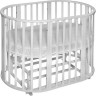 Кроватка-трансформер SWEET BABY DELIZIA V2 9 в1 Bianco (белый) с маятником 425176