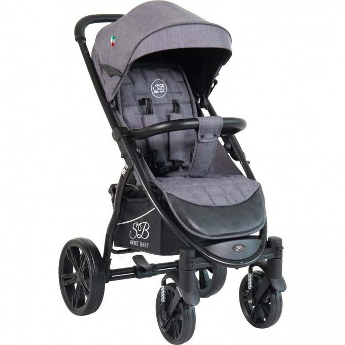 Прогулочная коляска SWEET BABY CARISMA Black Dragon 426630 Прогулочная коляска SWEET BABY CARISMA Black Dragon 426630