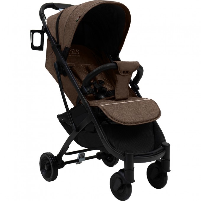 Прогулочная коляска SWEET BABY COMPATTO Brown 426622 Прогулочная коляска SWEET BABY COMPATTO Brown 426622